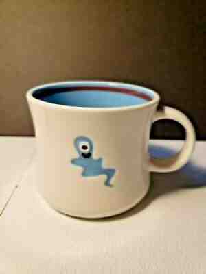 Starbucks 2006 Blue One-Eyed Ghost With A Heart Halloween Mug Cup CUTE! - Sold on eBay Aug 06, 2021 for $12.95