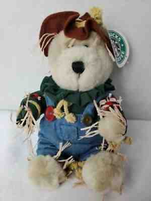 Starbucks Scarecrow Halloween Straw Bearista Bear With Tag 2001 16th Edition - Sold on eBay Jul 27, 2021 for $11.99