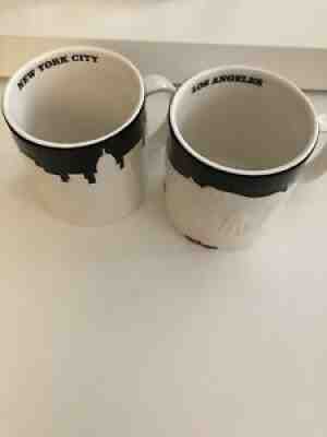 New Starbucks collector series mugs Los Angeles And New York City - Sold on eBay Jul 08, 2021 for $44.95