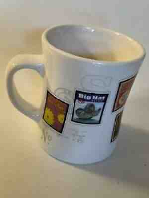 Starbucks Air Mail Stamps Barista Coffee Mug 2002 Rare - Sold on eBay Sep 08, 2021 for $22.50