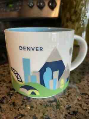 Starbucks Coffee 2013 You Are Here Collection Denver Mug 14 Oz - Sold on eBay Aug 29, 2021 for $11.50