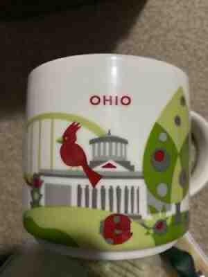 Starbucks 2013 You Are Here Series Collectible Ohio Coffee Mug New No Box - Sold on eBay Aug 10, 2021 for $8.50