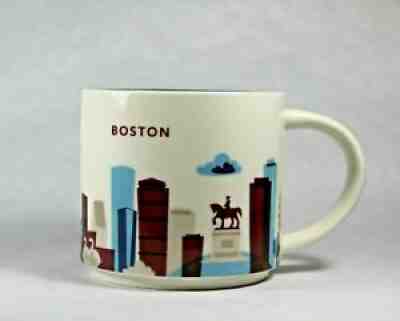 2013 Starbucks Boston "You Are Here" Collection Mug 14 oz. - Sold on eBay Jul 14, 2021 for $6.50