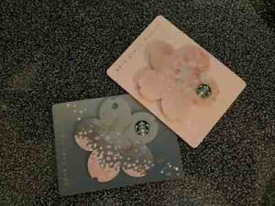 HTF! Starbucks KOREA 2019 Die Cut Cherry Blossom Gift Cards Day & Night US Sell - Sold on eBay Aug 02, 2021 for $6.00