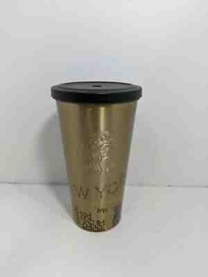 2014 Starbucks New York City Times Square Tumbler Stainless Steel 16oz No Straw - Sold on eBay Jul 31, 2021 for $33.99