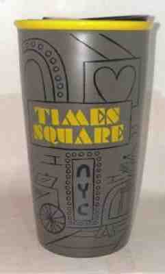Starbucks NYC Time Square Ceramic Travel Tumbler / Cup 12 oz NWT - Sold on eBay Aug 20, 2021 for $38.99