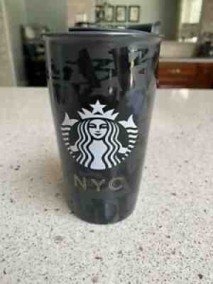 Starbucks Grafitti NYC ceramic travel tumbler 2015 RARE NEW - Sold on eBay Aug 01, 2021 for $199.00