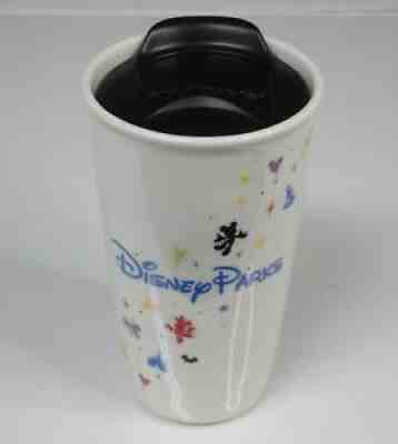 Starbucks Disney Parks Ceramic Tumbler Traveler Coffee Cup Mug 12 oz w/Lid - NEW - Sold on eBay Aug 08, 2021 for $29.95
