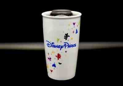 Starbucks Disney Parks 2015 Ceramic Coffee Tumbler Travel Mug Cup 12 Ounces MINT - Sold on eBay Jul 12, 2021 for $14.50