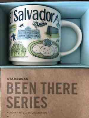 Starbucks Coffee Been There Series 14oz Mug El Salvador Cup w/SKU