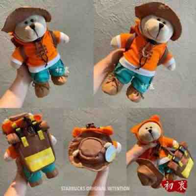 New Starbucks 2021 China Camp Bear With Hat And Bag - Sold on eBay Sep 13, 2021 for $55.00