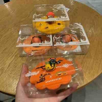 2021 Starbucks Halloween Pumpkin Bear Cute Cup Lid Food Grade Silicone Cup Lid - Sold on eBay Aug 04, 2021 for $16.99