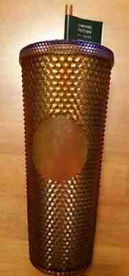 Starbucks 2021 Limited Edition 50 Years Gold Studded 24 oz. Tumbler Cup New - Sold on eBay Sep 14, 2021 for $41.00