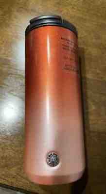 Starbucks Holiday 2019 Grey Pink Glitter Ombre Stainless Steel Tumbler 12oz - Sold on eBay Sep 08, 2021 for $17.90