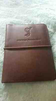 Rare Starbucks Leather Coffee Passport and Green Apron Card Holder Never Used - Sold on eBay Aug 12, 2021 for $20.00