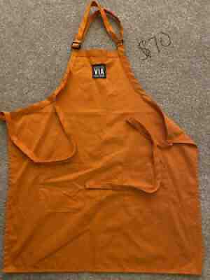 Starbucks Apron RARE VIA Retired Promotional 2009 Two Pocket Orange New - Sold on eBay Jul 16, 2021 for $40.00
