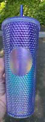 NWT Starbucks Blue Ombre Bling Studded Cold Cup Tumbler 24oz Summer 2021 Venti - Sold on eBay Jun 22, 2021 for $59.99