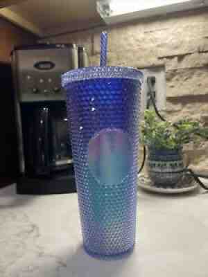STARBUCKS Studded Blue Purple Ombre Venti Bling Tumbler Cup! 24oz. NEW FREE SHIP - Sold on eBay Jul 21, 2021 for $39.00