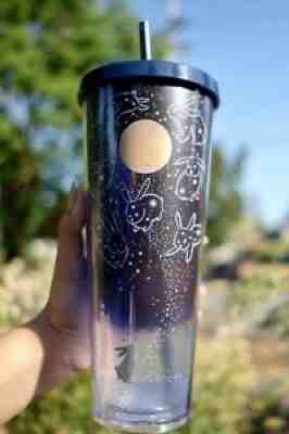 Starbucks Cold Cup Blue Staragzing Bunny 2021 Tumbler Venti 24 Oz. US Seller - Sold on eBay Sep 02, 2021 for $55.00