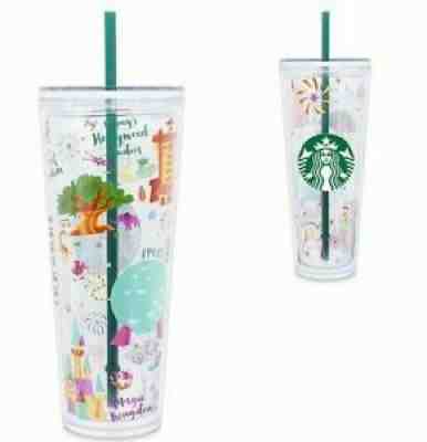 Disney World 2021 Starbucks Venti Park Icons 24 oz Acrylic Cold Tumbler Cup NEW - Sold on eBay Sep 05, 2021 for $36.87