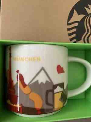 Munchen Germany Starbucks You Are Here Coffee Mug 14 Oz US Seller ð??©ð??ª - Sold on eBay Sep 08, 2021 for $34.99