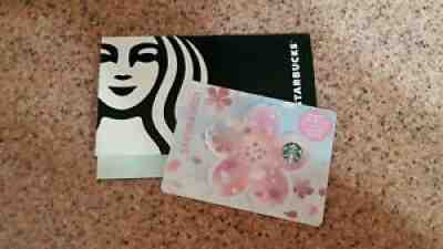 STARBUCKS Japan SAKURA 2021 Beautiful Die Cut Flower Gift Card w/Sleeve US Sell - Sold on eBay Jul 16, 2021 for $5.50