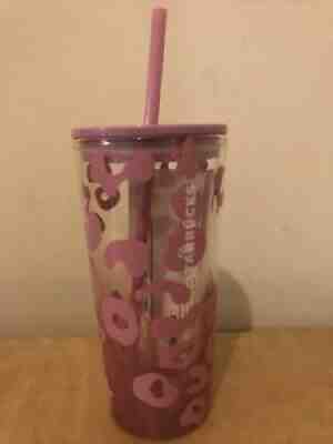 Starbucks Summer 2021 Glass Pink Leopard Cheetah Print Cold Cup Tumbler 18oz NEW - Sold on eBay Jun 23, 2021 for $36.00