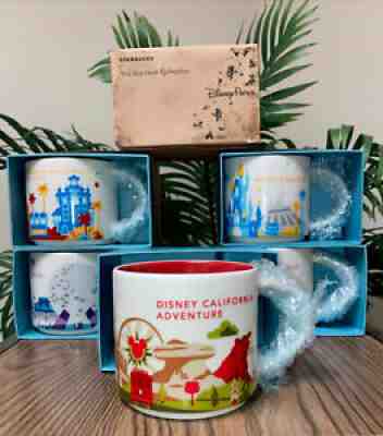 Brand New Starbucks DISNEY CALIFORNIA ADVENTURE V1 City Tea CUP Coffee MUG - Sold on eBay Sep 09, 2021 for $35.98