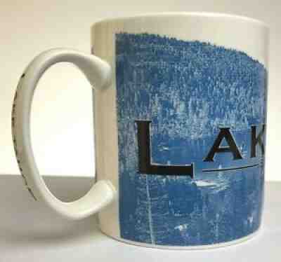 MINT Starbucks 2002 Skyline Series Mug | Series One | Lake Tahoe 18 oz. (532 ml) - Sold on eBay Jul 01, 2021 for $9.99