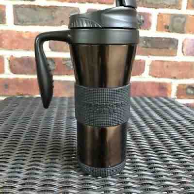 Starbucks Coffee Stainless Steel Travel Mug with Handle and Lid 2009 16 Oz - Sold on eBay Jul 01, 2021 for $15.75