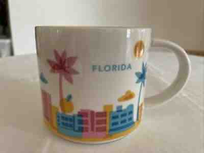 STARBUCKS FLORIDA YOU ARE THERE COLLECTION COFFEE MUG - Sold on eBay Sep 15, 2021 for $5.50