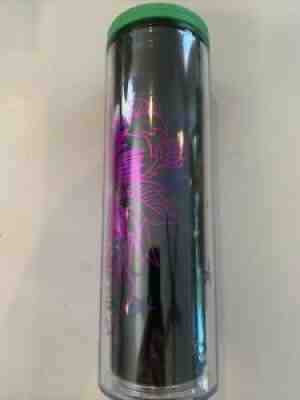 Starbucks 2020 Halloween Skull & Crow Plastic Tumbler with Lid 16 oz Black NEW!! - Sold on eBay Aug 18, 2021 for $24.99