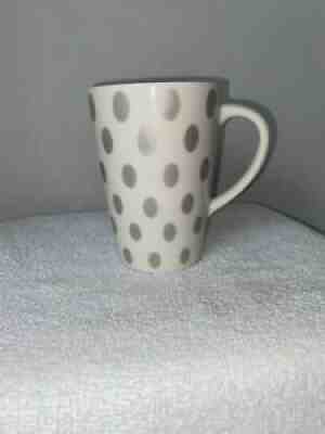 STARBUCKS 2005 COFFEE CUP MUG POLKA DOTS GRAY WHITE - Sold on eBay Aug 01, 2021 for $10.00