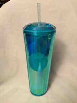 Starbucks 2021 Kaleidoscope Turquoise Prism Teal Diamond Tumbler Cold Cup Venti - Sold on eBay Sep 13, 2021 for $29.98