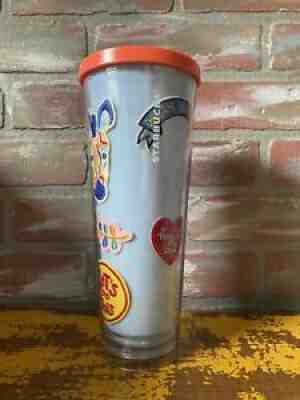 STARBUCKS 2016 Dream In Color Tumbler Sticker Patches 24oz Venti Cup Coffee - Sold on eBay Aug 22, 2021 for $29.00