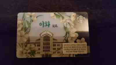 Starbucks 2019 KOREA City Ewha Gift Card From a Set That ALL are HTF! US Seller - Sold on eBay Aug 29, 2021 for $5.25