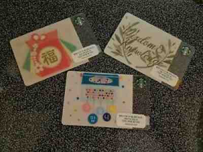 STARBUCKS Korea Set of 3 Gift Cards Wisdom, Lucky Bag & Thank You US Seller - Sold on eBay Jun 24, 2021 for $8.51