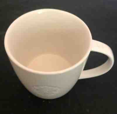Starbucks 2010 Mermaid Embossed S Coffee Tea Mug Cup 8oz White - Sold on eBay Jul 11, 2021 for $11.99