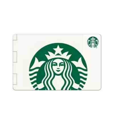 $53 Starbucks Gift Card Store Credit - Sold on eBay Jul 13, 2021 for $39.99