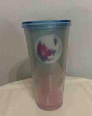 Starbucks Venti Cold Cup Textured Bumps Bubbles Circles Blue Lid Pink Purple EUC - Sold on eBay Jul 18, 2021 for $20.50