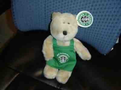 Starbucks Coffee Bearista Barista Teddy Bear 30th Anniversary Plush NWT stuffed - Sold on eBay Sep 05, 2021 for $16.99