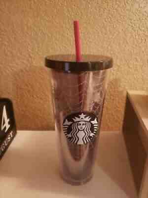 Starbucks Glitter Spiderweb Halloween Tumbler 2019 - Sold on eBay Aug 06, 2021 for $180.00