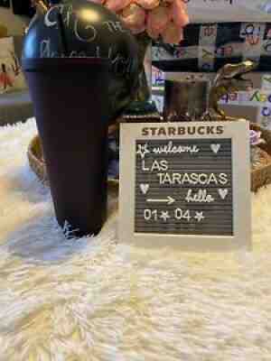 Starbucks Halloween 2019 Plum Purple Matte 24oz Venti Tumbler hair line crack - Sold on eBay Sep 10, 2021 for $159.99
