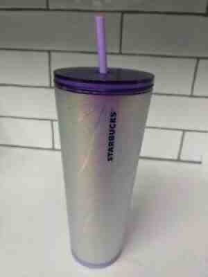 Starbucks 2021 Purple and White Spiderweb Halloween Tumbler 24oz - Sold on eBay Sep 13, 2021 for $149.00