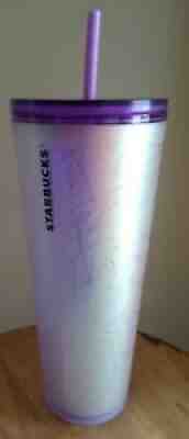 Starbucks 2021 Purple and Frosted White Spiderweb Halloween Tumbler 24oz - Sold on eBay Sep 14, 2021 for $149.00