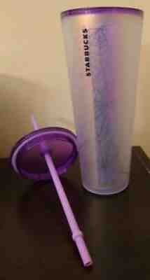Starbucks 2021 Purple and Frosted White Spiderweb Halloween Tumbler 24oz - Sold on eBay Sep 14, 2021 for $149.00