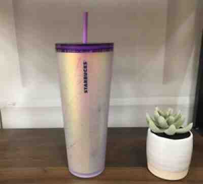 Starbucks 2021 Purple and Frosted White Spiderweb Halloween Tumbler 24oz - Sold on eBay Sep 15, 2021 for $129.99