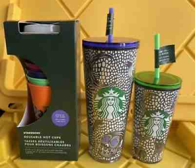 Starbucks 2020 Halloween Glow in The Dark Tumbler and hot cup set - Sold on eBay Sep 03, 2021 for $119.99