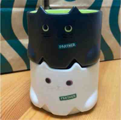 NEW Starbucks Japan Halloween 2020 Cat Mugs, Black and White - Sold on eBay Jul 22, 2021 for $98.00