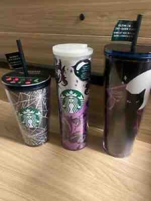 Starbucks halloween tumbler 2021 setÂ  - Sold on eBay Sep 08, 2021 for $84.00